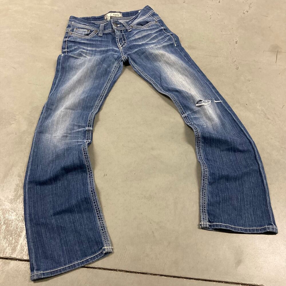 y2k low rise Bke bootcut Jeans 27x30